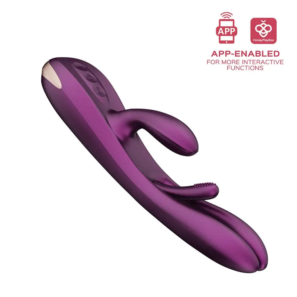 Honey Play Box Terri App - Controlled Tapping Rabbit Vibrator - Rolik®