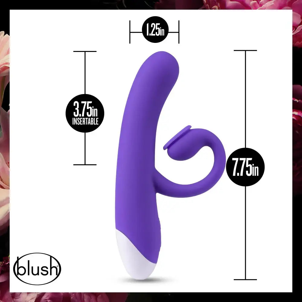 Hop Oh Bunny Rabbit Vibrator - Purple