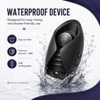 Hot Octopuss Pulse Solo Lux Remote Control Masturbator Black