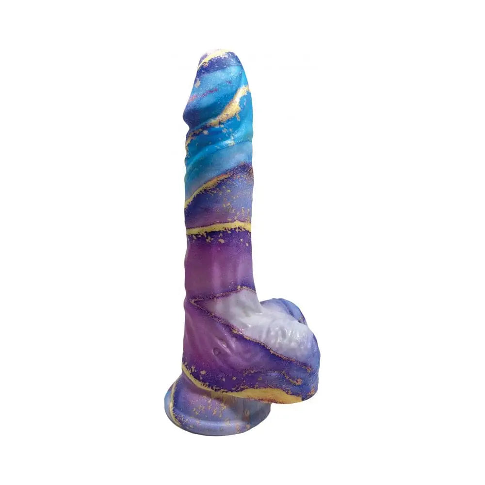 Aphrodite 8" Marble Effect Silicone Dildo - Rolik®