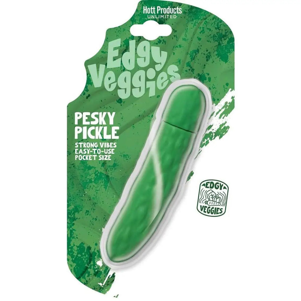 Hott Products Edgy Veggies Silicone Vibrator