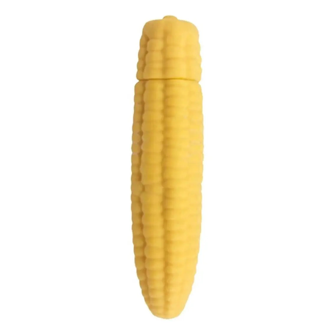 Hott Products Edgy Veggies Silicone Vibrator Yellow