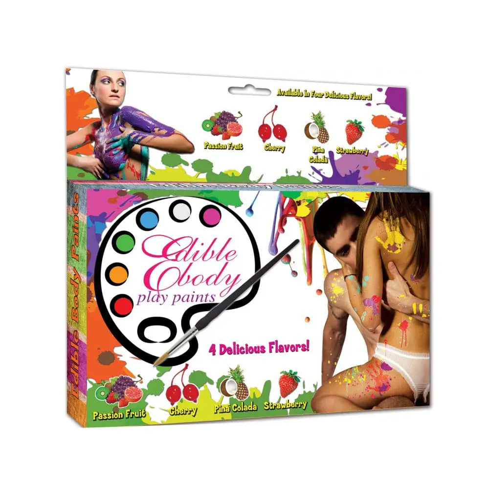 Hott Products Edible Body Play Paints Kit - Rolik®