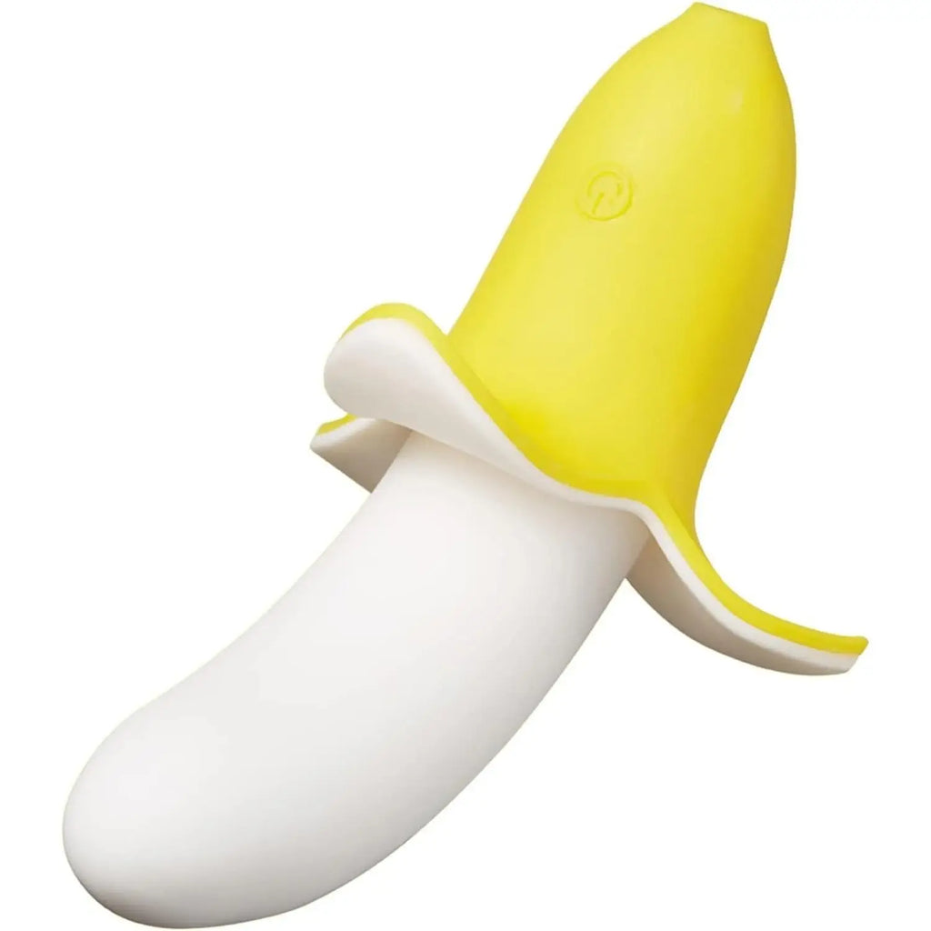 Hott Products Fruity Booty Banana Clitoral Mini Vibrator – 10-Speed Silicone Vibe