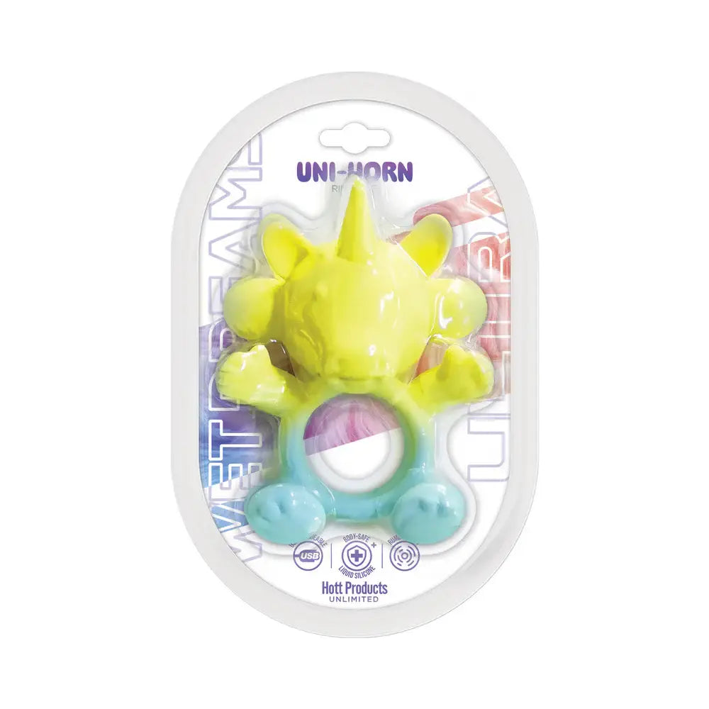 Hott Products Uni-Horn Vibrating C-Ring - Rolik®