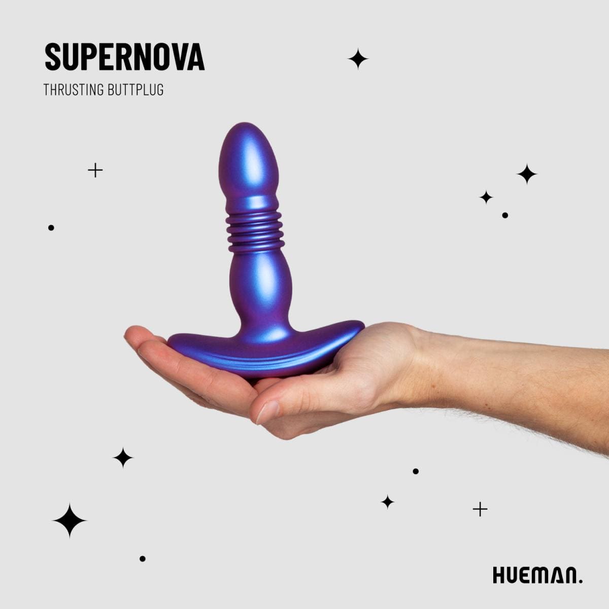 Hueman Supernova Thrusting Butt Plug - Rolik®
