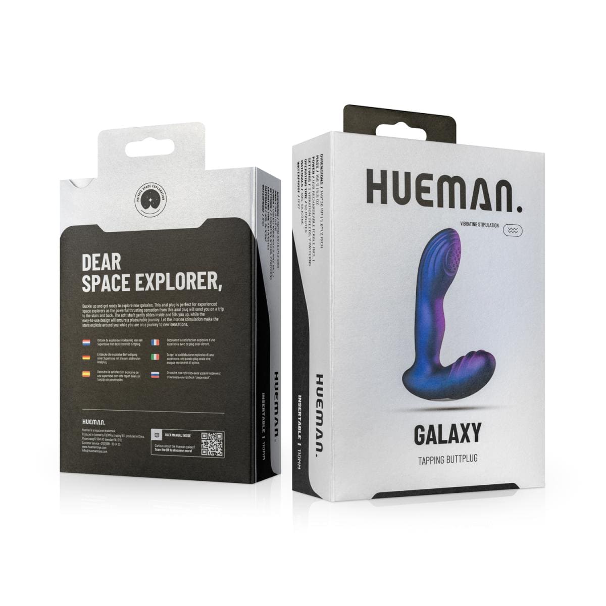 Hueman Galaxy Tapping Butt Plug - Rolik®