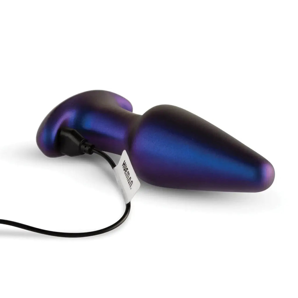 Hueman Meteoroid Remote Rimming Anal Plug - Purple - Butt