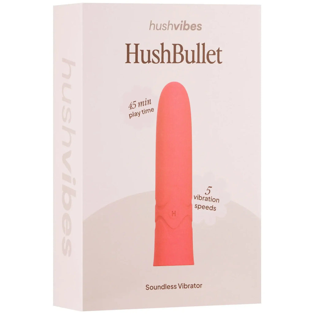 HushBullet Soundless Vibrator - Coral