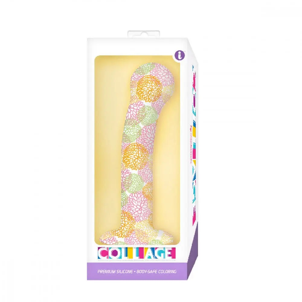 Collage Catch the Bouquet G Spot Silicone Dildo - Rolik®