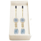 Icon Brands Couture Clips Dove Gray Nipple Clamps Gold