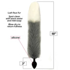 Foxy Fox Tail Silicone Butt Plug - Butt Plug