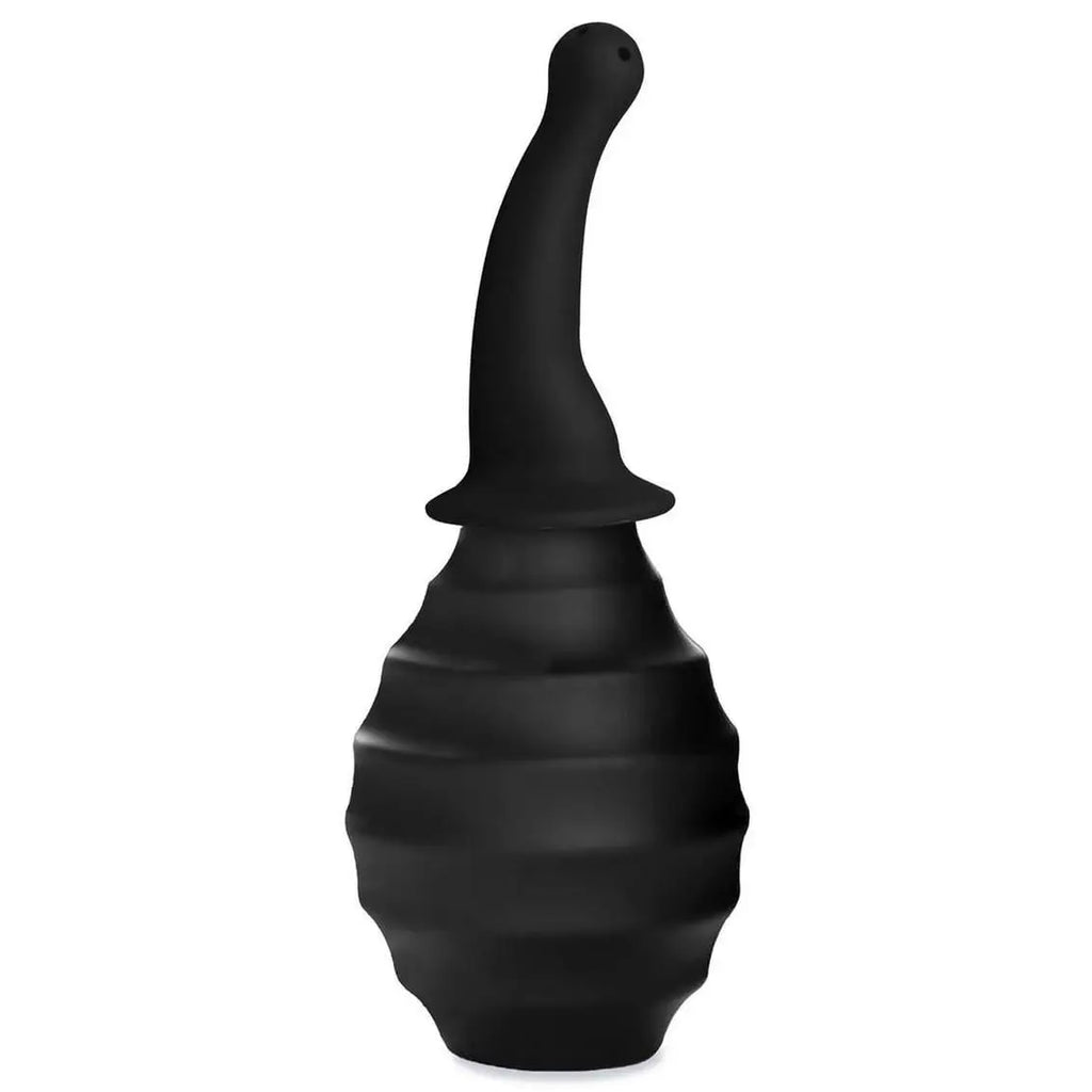 Icon Brands Good Clean Fun Angled Silicone Anal Douche 13 fl oz