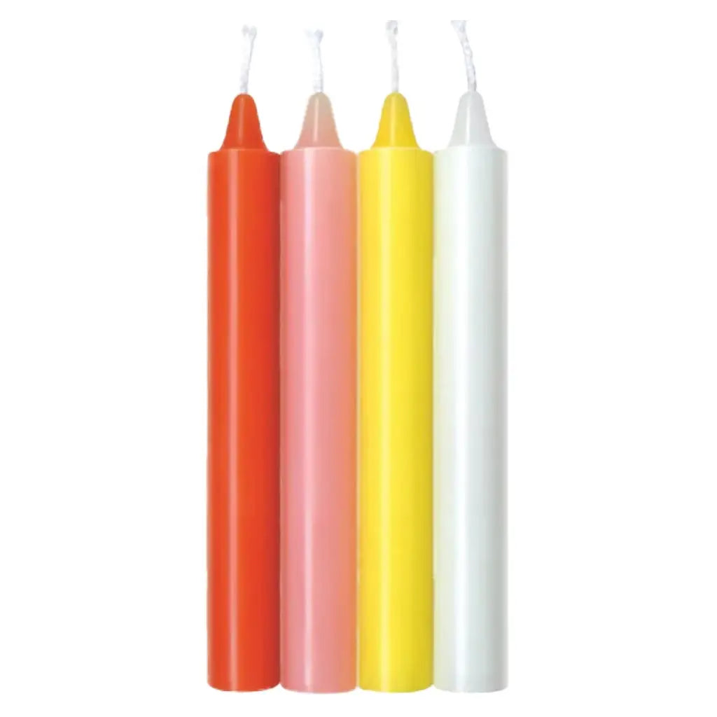 Icon Brands Make Me Melt Wax Play Candles - 4 Pack BDSM Drip