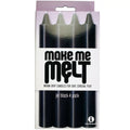Icon Brands Make Me Melt Wax-Play Candle 4 Pack Jet Black - Rolik®