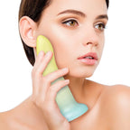 Icon Brands Mixers Lime Rickey 8’’ Silicone Dildo - Premium Ombre G-Spot Toy with Suction Cup Multicolor