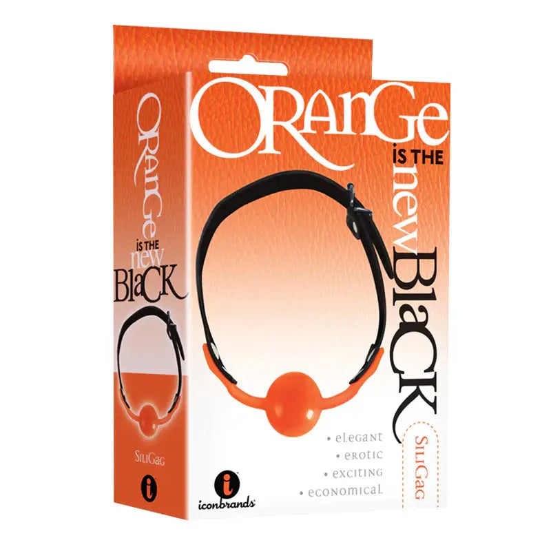Icon Brands Orange Is the New Black Silicone Ball Gag - Rolik®
