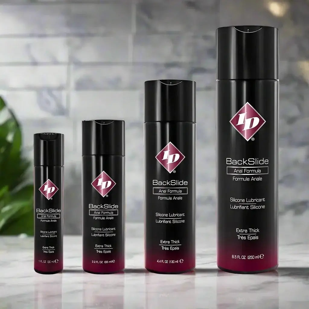 ID Lubricants® Lubricants BackSlide Silicone Anal Lubricant - Premium Cushiony Formula