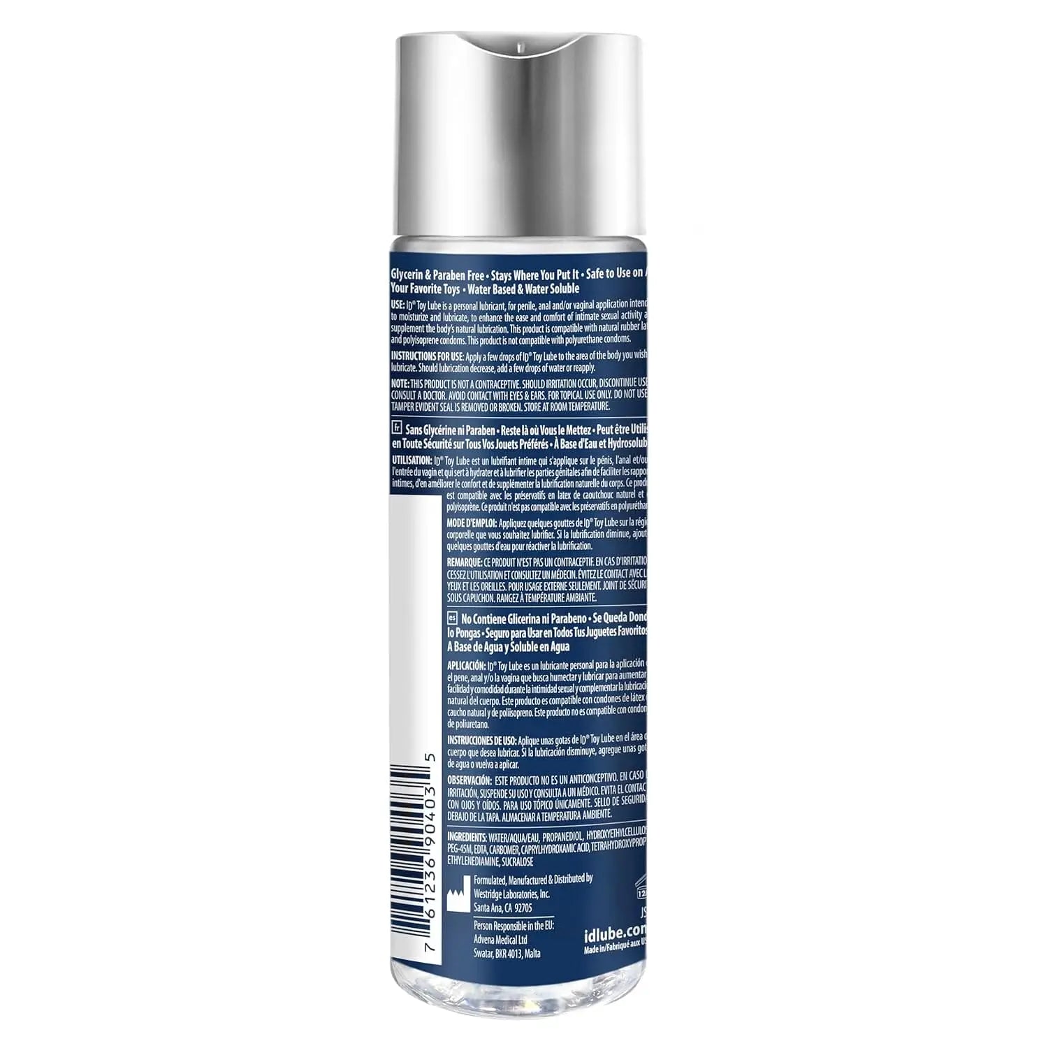 ID® Water-Based Toy Lubricant - Rolik®