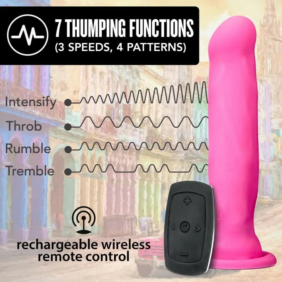Impressions Havana Remote Rechargeable Vibrating Dildo - Rolik®