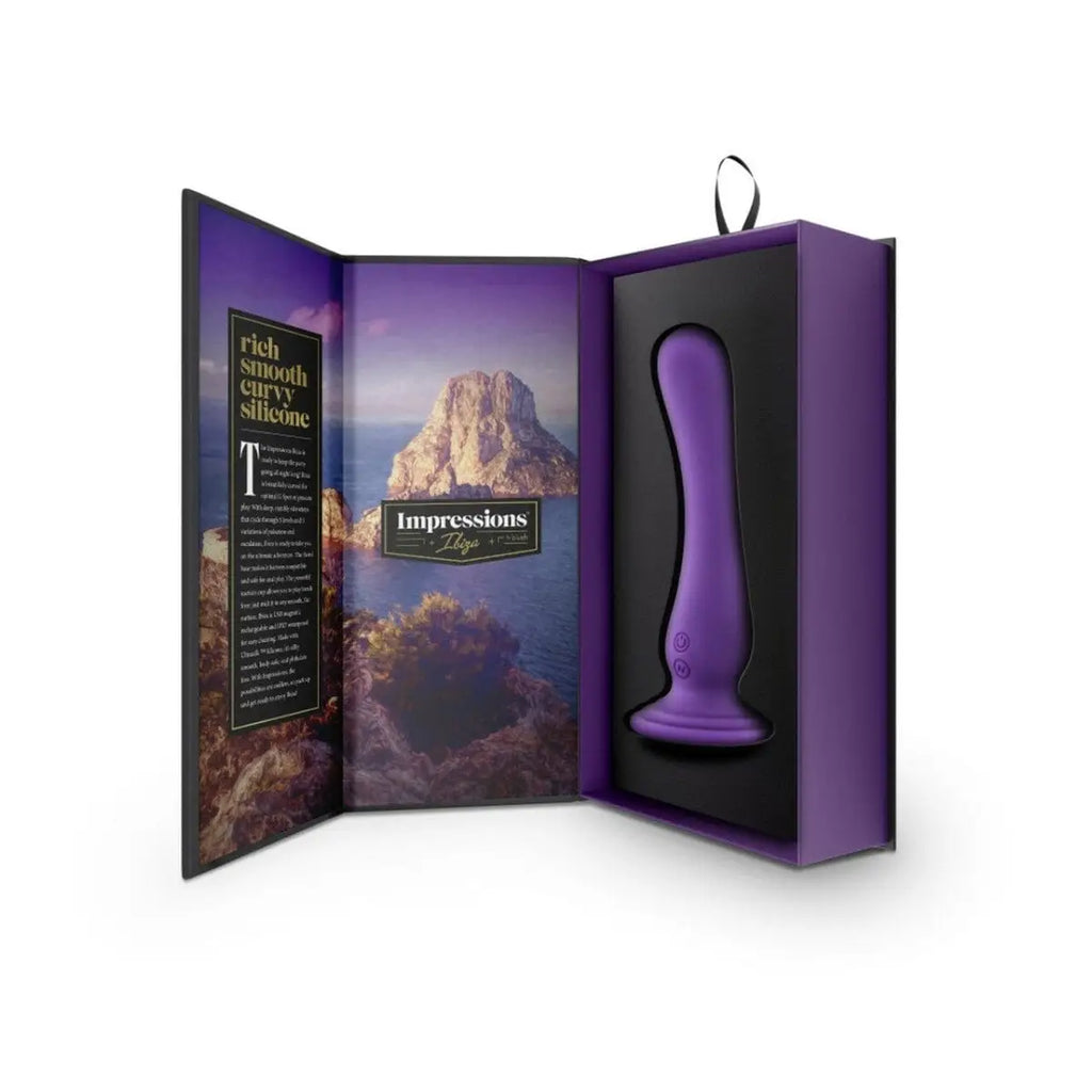 Impressions Ibiza Rechargeable Vibrating Dildo - Rolik®