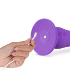 Impressions Ibiza Vibrating Dildo - Purple
