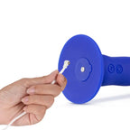 Impressions Santorini Vibrating Dildo - Blue