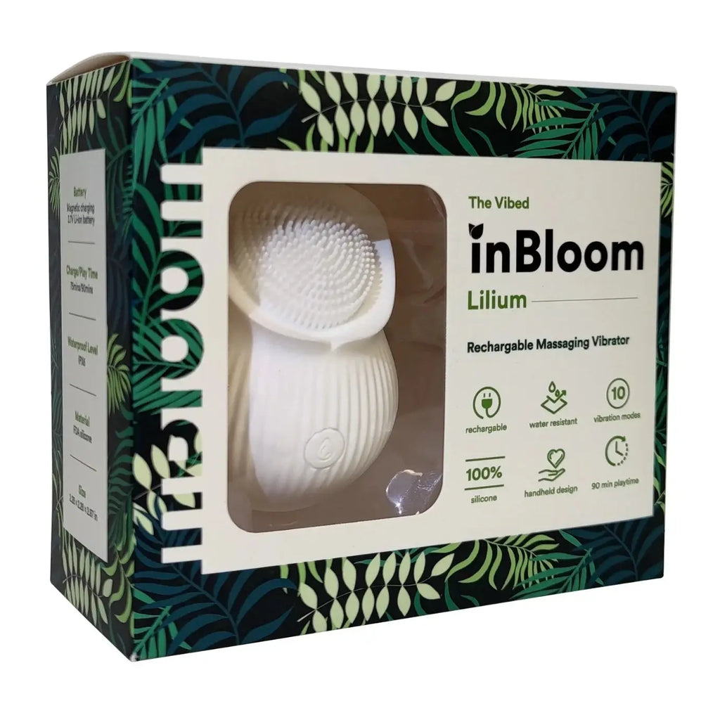inBloom Lilium Massaging Vibrator - White