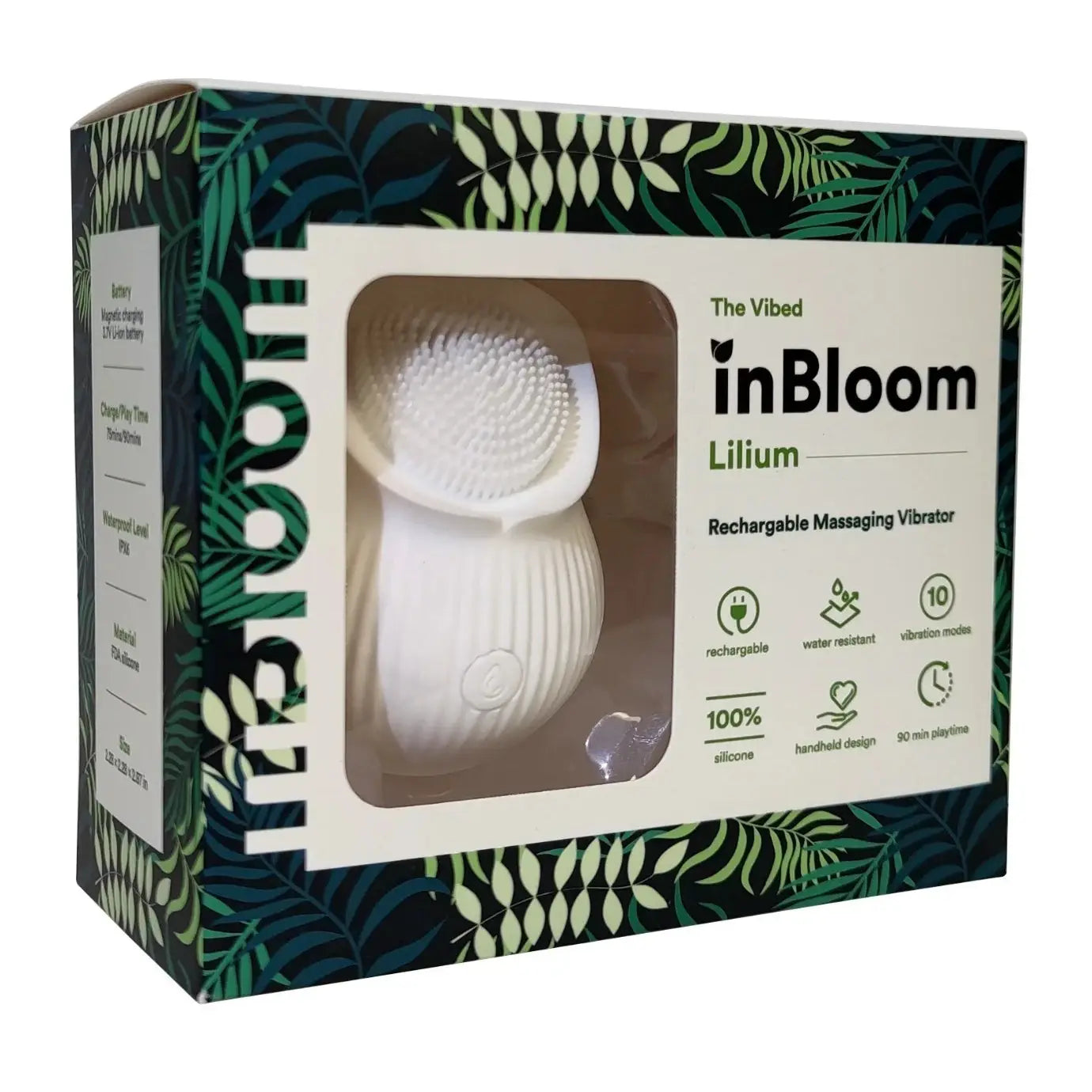 inBloom Lilium Massaging Vibrator - White