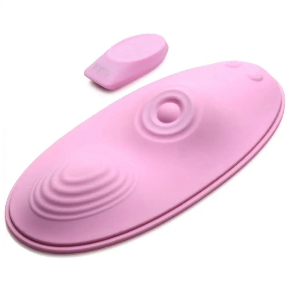 XR Brands® inmi® The Pulse Slider Pulsing & Vibrating Silicone Pad with Remote - Rolik®