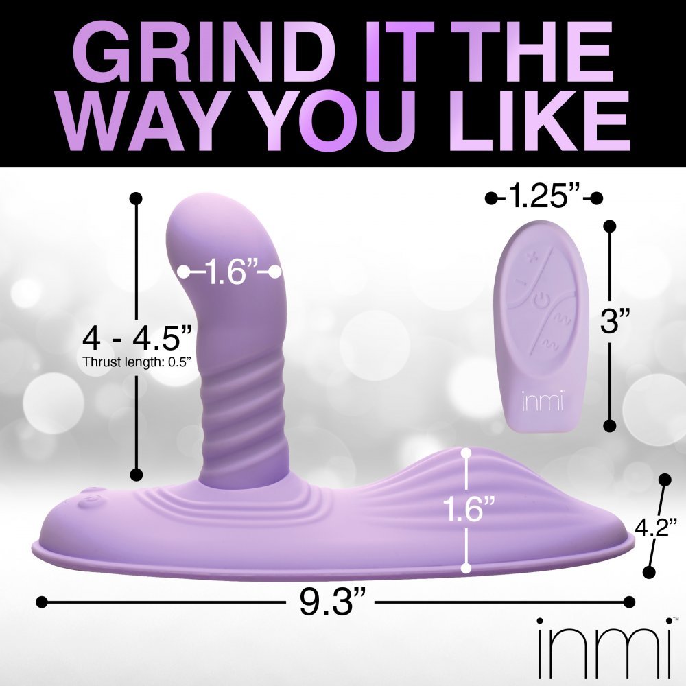 inmi® Thrust n' Grind Thrusting and Vibrating Silicone Grinder - Rolik®