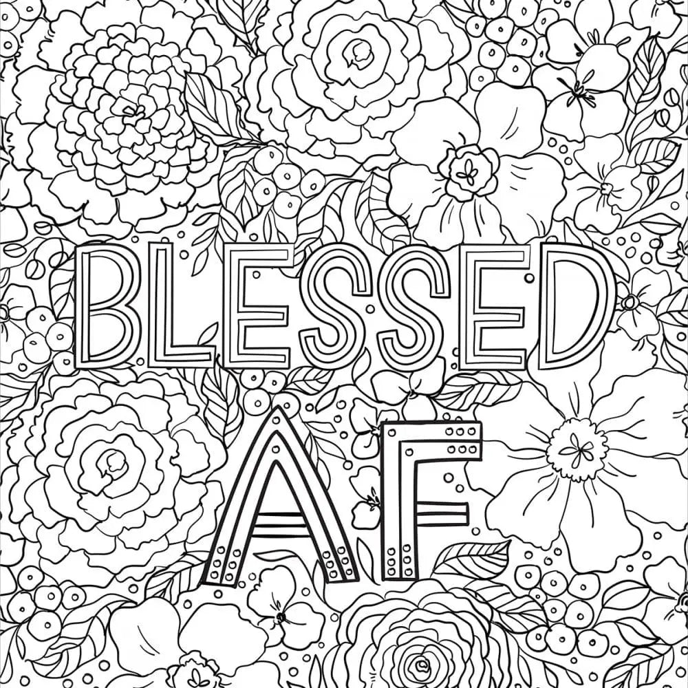 Inner F*cking Peace Coloring Book - Rolik®