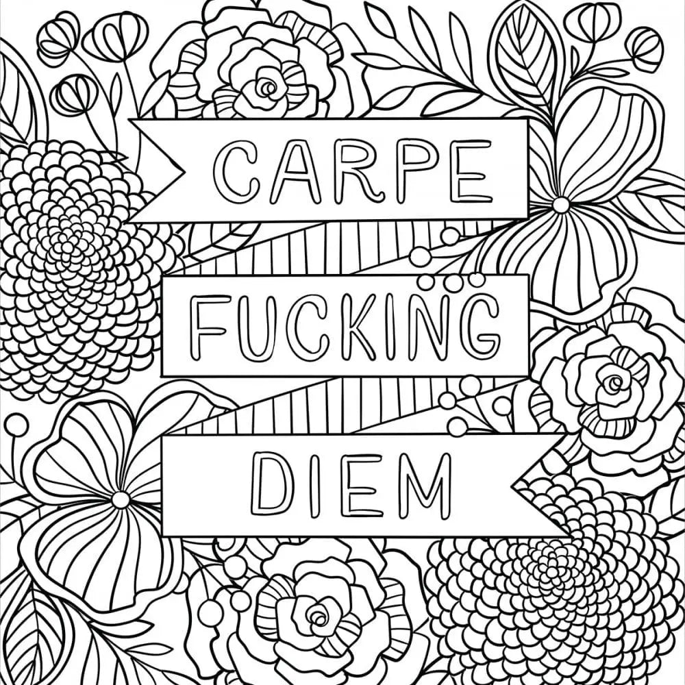 Inner F*cking Peace Coloring Book - Rolik®