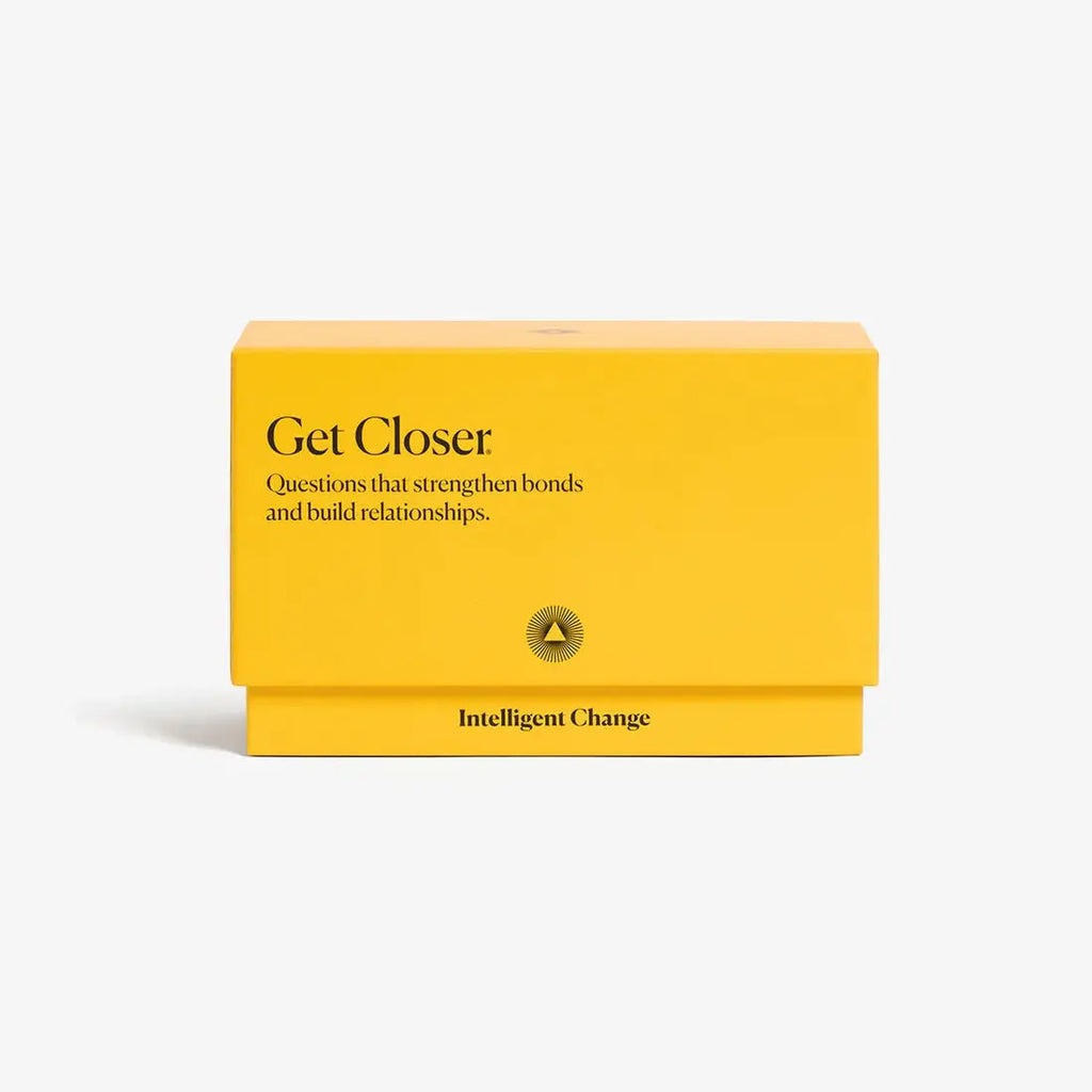 Yellow box with 'Get Closer' text on a white background