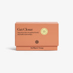 Orange box with text 'Get Closer' and 'Intelligent Change' on a white background