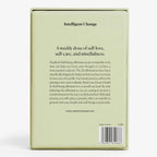 Intelligent Change Health & Wellbeing Affirmation Cards – 52-Card Deck with Beechwood Stand