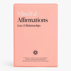 Intelligent Change Love & Relationships Affirmation Cards – 52-Card Deck with Beechwood Stand