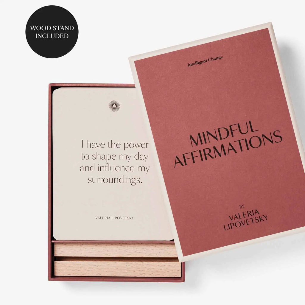 Intelligent Change Mindful Affirmations for Women by Valeria Lipovetsky, 52 Daily Affirmation Cards