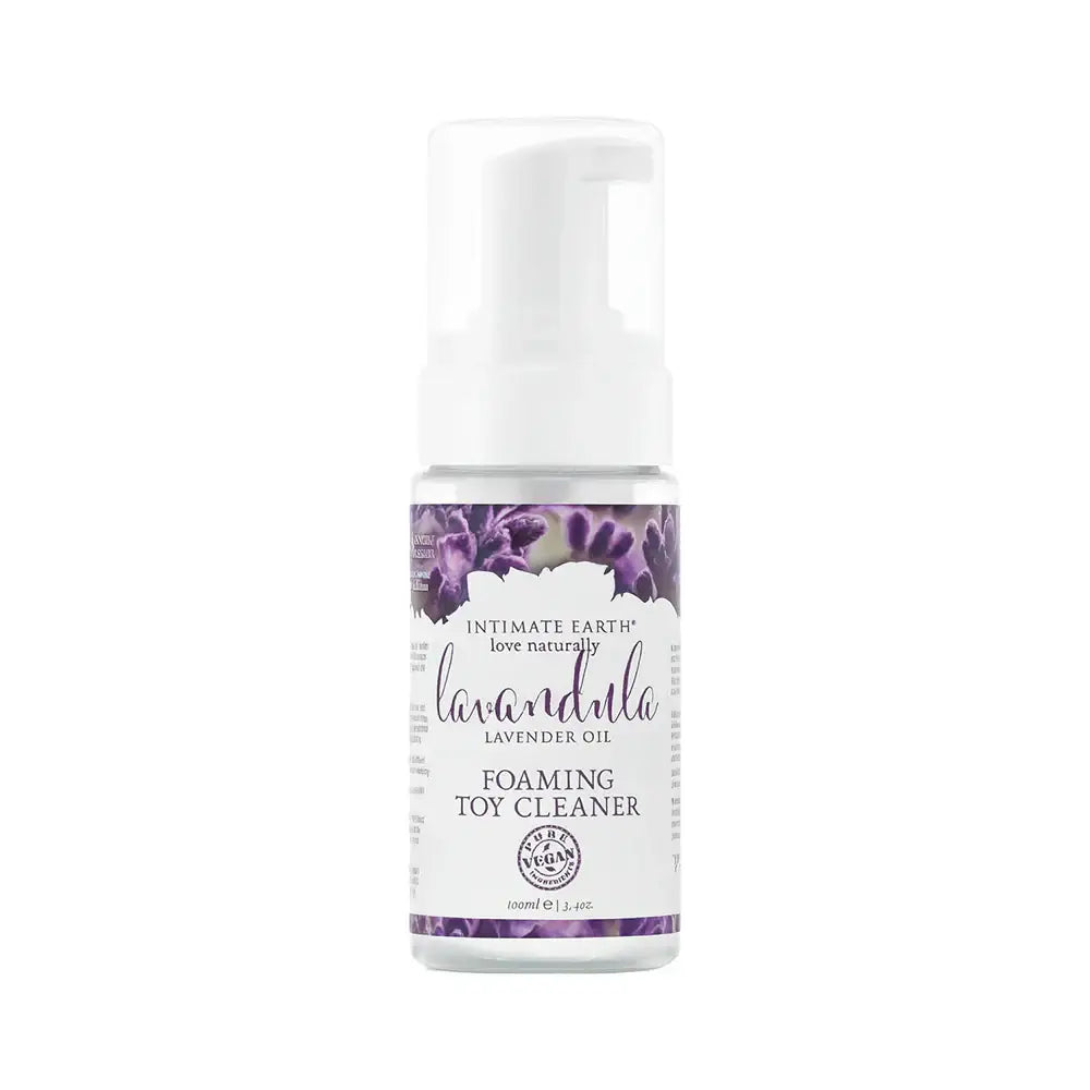 Intimate Earth Lavandula Toy Cleaner with Lavender Oil & Rosemary Extract 3.4 oz Foaming
