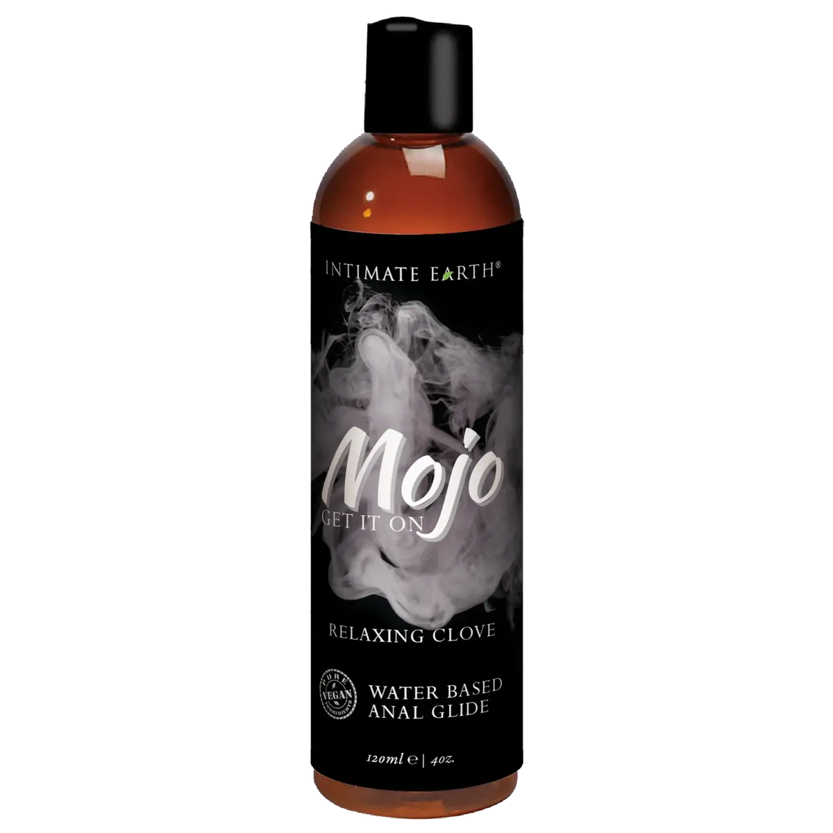 Intimate Earth Mojo Anal Relaxing Water-Based Lubricant with Clove Oil 4 fl. oz.
