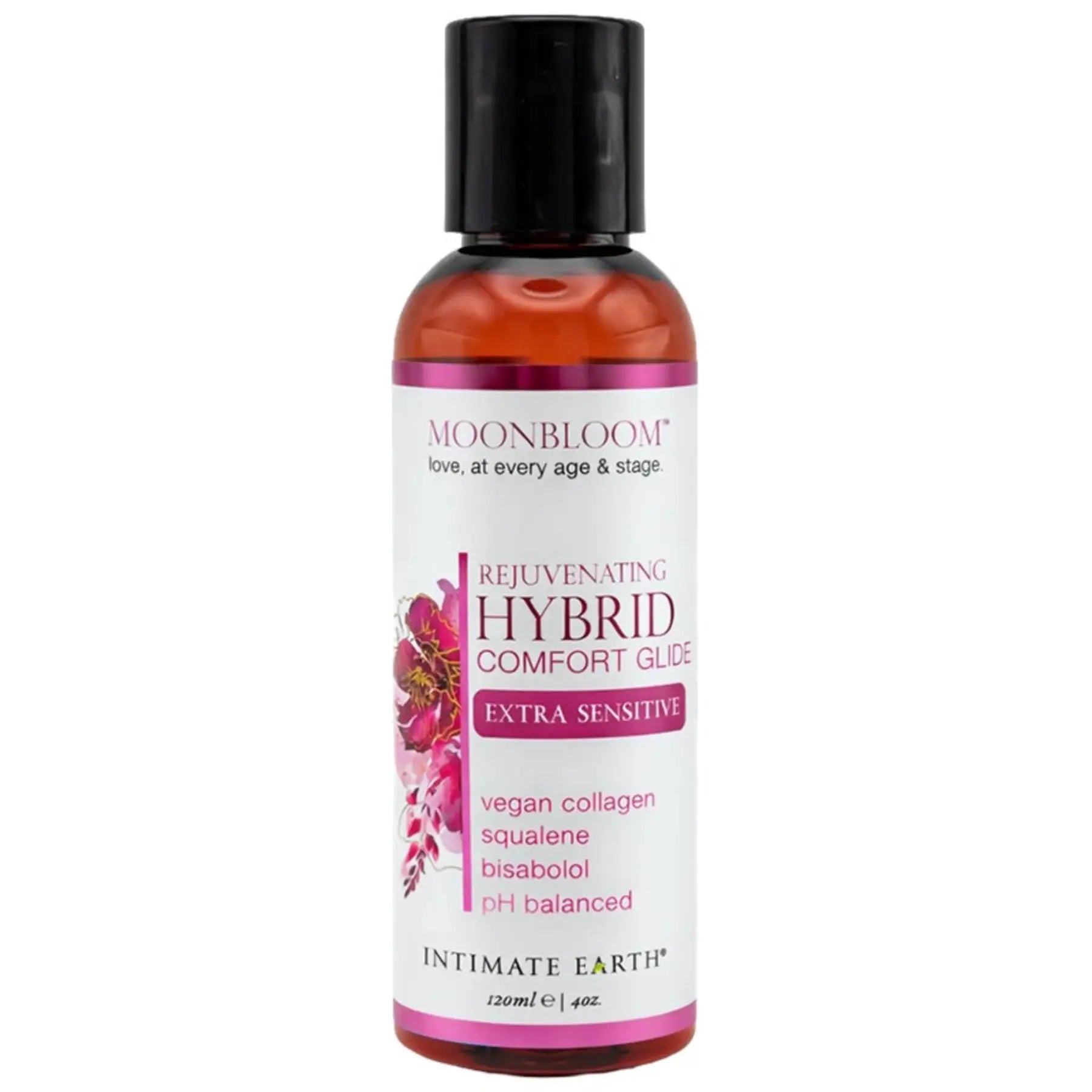 Intimate Earth MoonBloom for Menopause Rejuvenating Hybrid Comfort Glide – Extra Sensitive 4 oz.