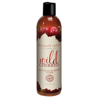 Intimate Earth Wild Cherries Flavored Lubricant - Natural Oral Pleasure Glide 4 fl. oz.