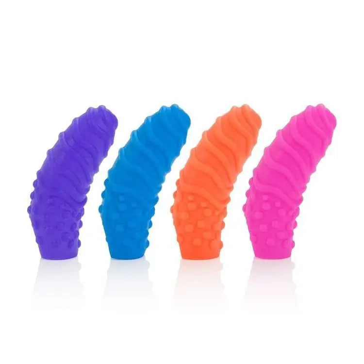 Intimate Play™ Silicone Finger Swirls 4 - Pack - Rolik®