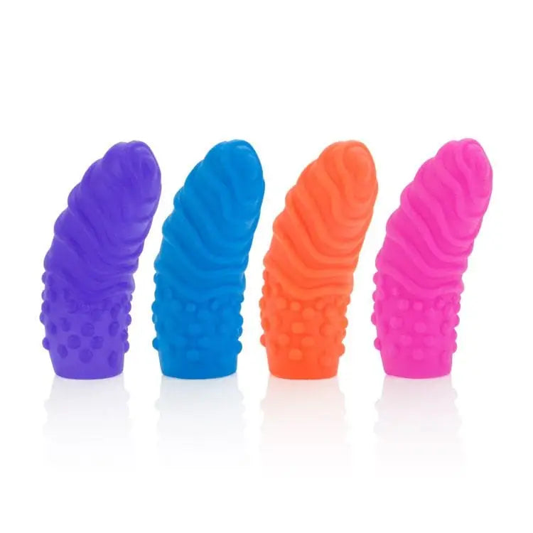 Intimate Play™ Silicone Finger Swirls 4 - Pack - Rolik®
