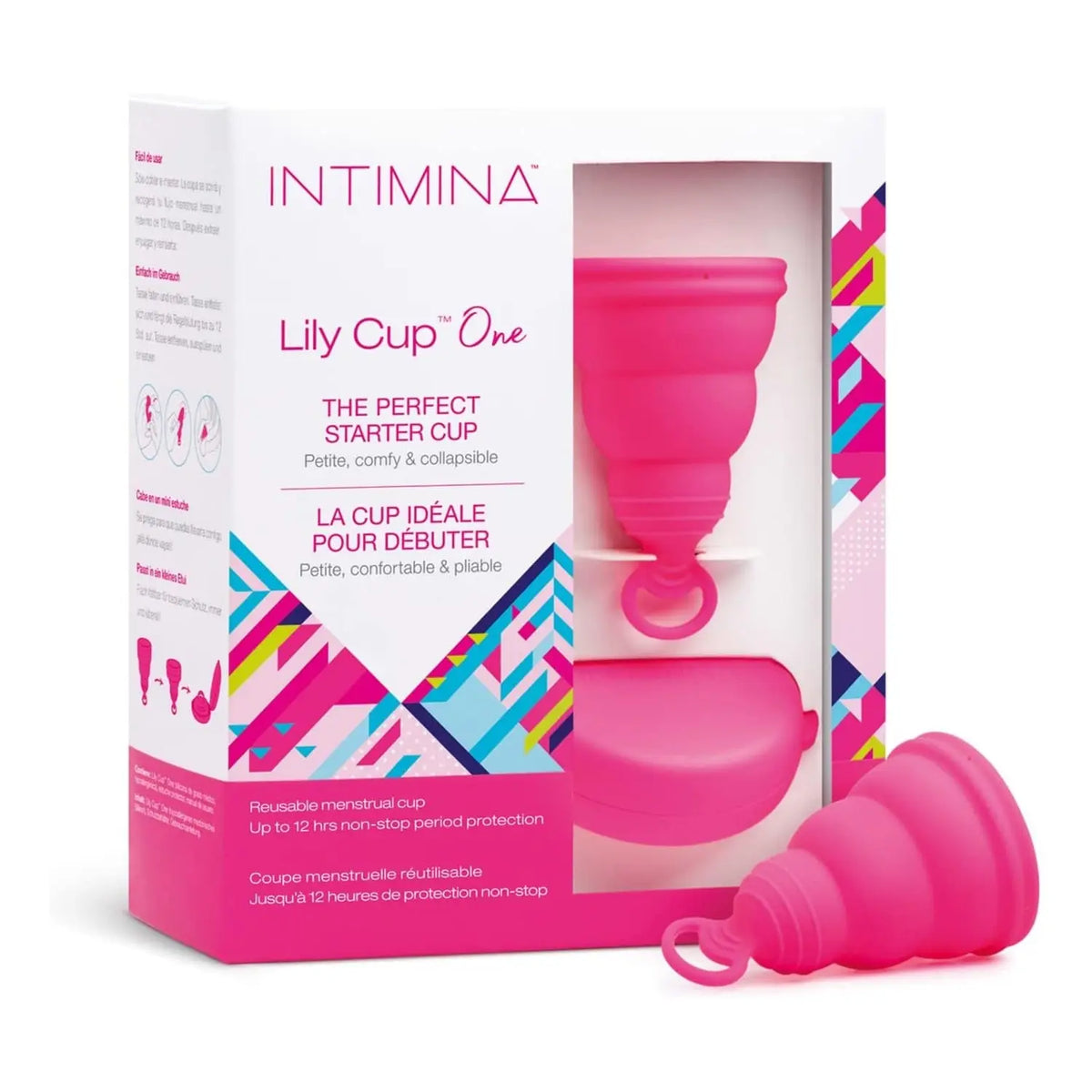 Intimina™ Intimina Lily Cup One – Beginner-Friendly Menstrual Hot Pink