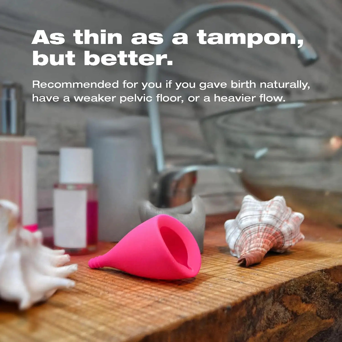 Intimina™ Intimina Lily Cup - Collapsible Menstrual for 12-Hour Protection