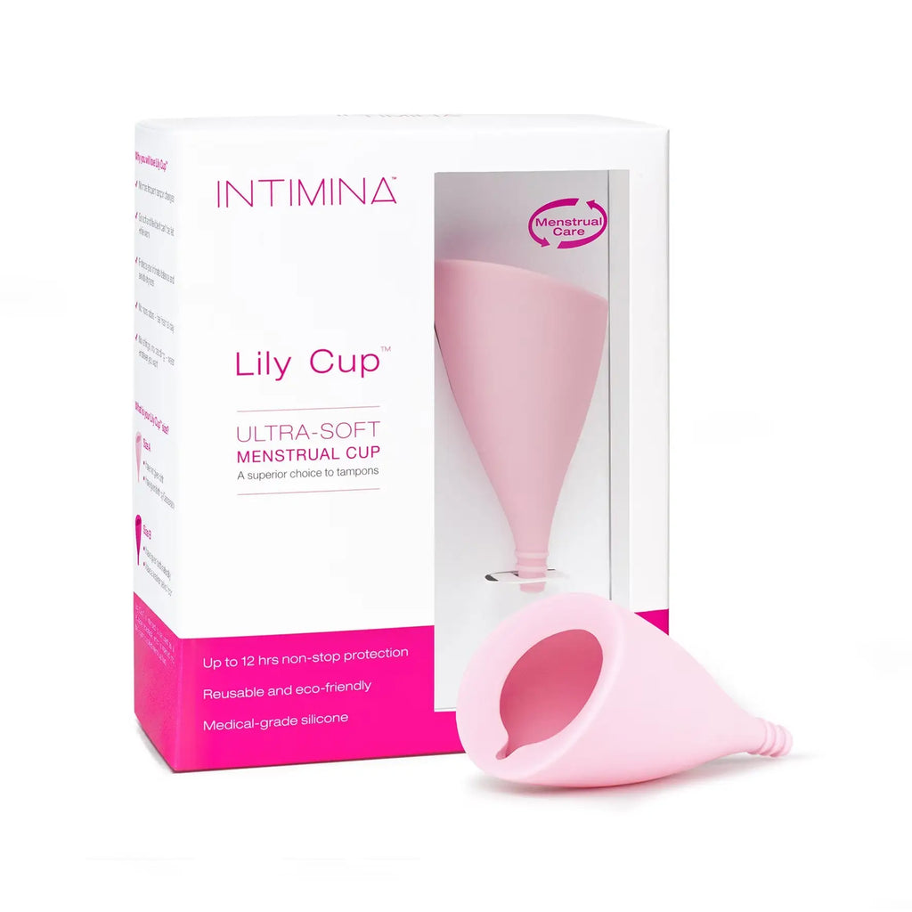 Intimina™ Intimina Lily Cup - Collapsible Menstrual for 12-Hour Protection Size A / Pink