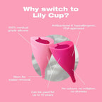 Intimina™ Intimina Lily Cup - Collapsible Menstrual for 12-Hour Protection