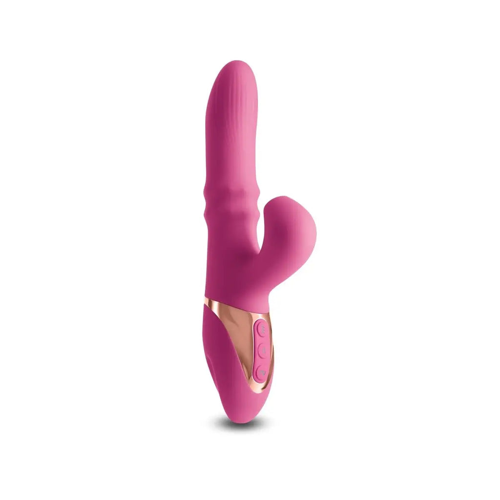 INYA Enamour Thrusting and Air Pulse Rabbit Vibrator - Rolik®