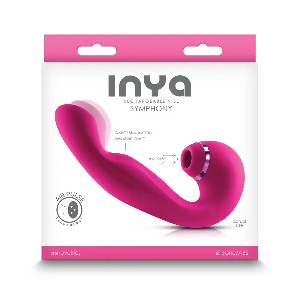 INYA Symphony G Spot Vibrator w/ Air Pulse